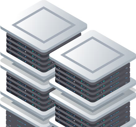 Server stack visualization for cloud credits